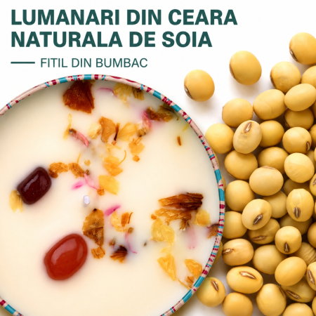 Set 4 Lumanari Parfumate, Bohemian Dreams [8]