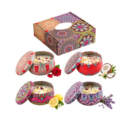 Set 4 Lumanari Parfumate, Bohemian Dreams [5]