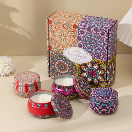 Set 4 Lumanari Parfumate, Bohemian Dreams [4]