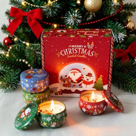 Set 4 Lumanari Parfumate, Christmas Traditions [2]