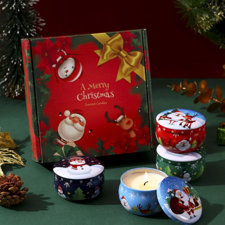 Set 4 Lumanari Parfumate, Winter Joy [1]