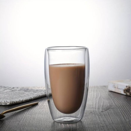 Set 4 Pahare Cafea cu Pereti Dubli 450 ml [2]