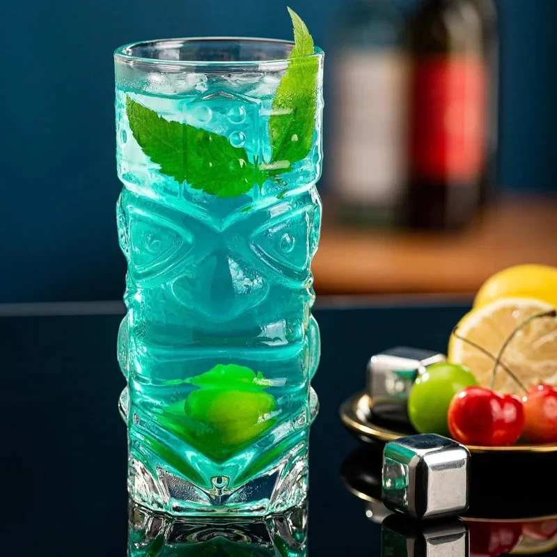 Set 4 pahare Cocktail Tiki [9]