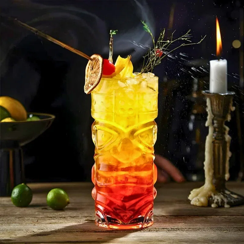 Set 4 pahare Cocktail Tiki [3]