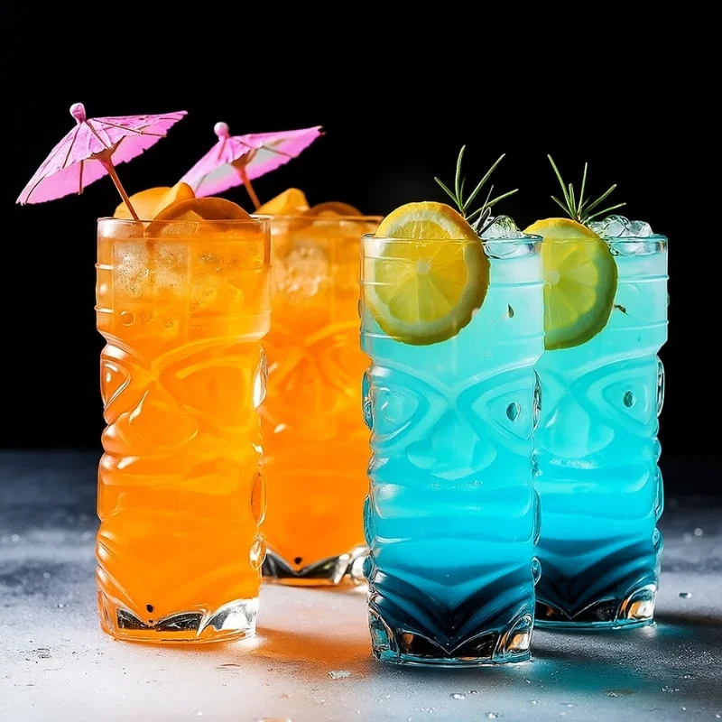 Set 4 pahare Cocktail Tiki [2]