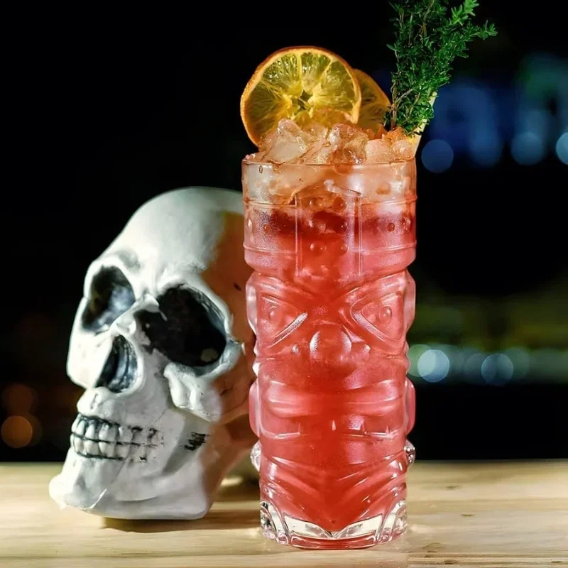Set 4 pahare Cocktail Tiki [6]