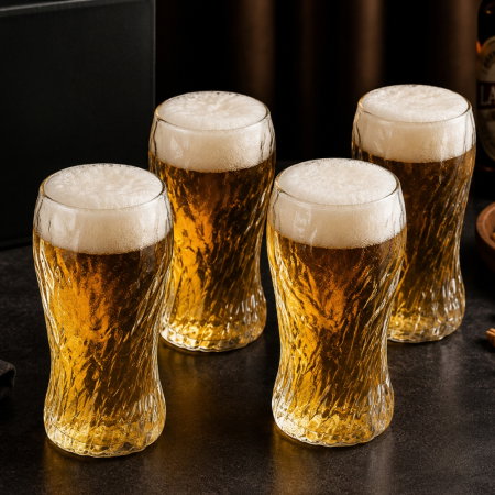 Cadouri pentru Tati - Set 4 Pahare de bere Twisted