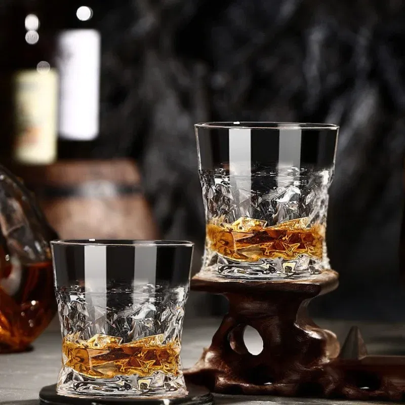 Cadouri de Craciun - Set 4 pahare whiskey Diamant