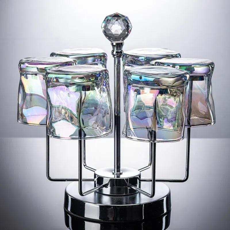 Set 4 pahare whiskey Iridium [2]