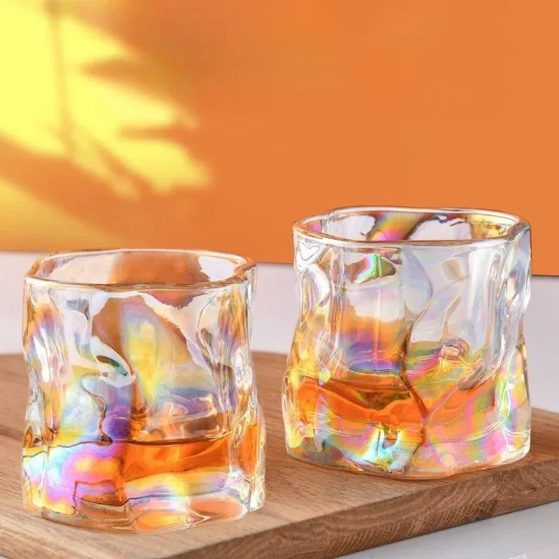 Set 4 pahare whiskey Iridium [7]