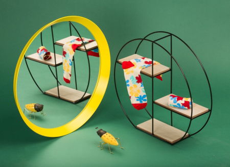 Set 4 perechi sosete colorate vesele [4]