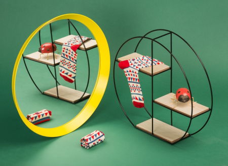 Set 4 perechi sosete colorate vesele [2]