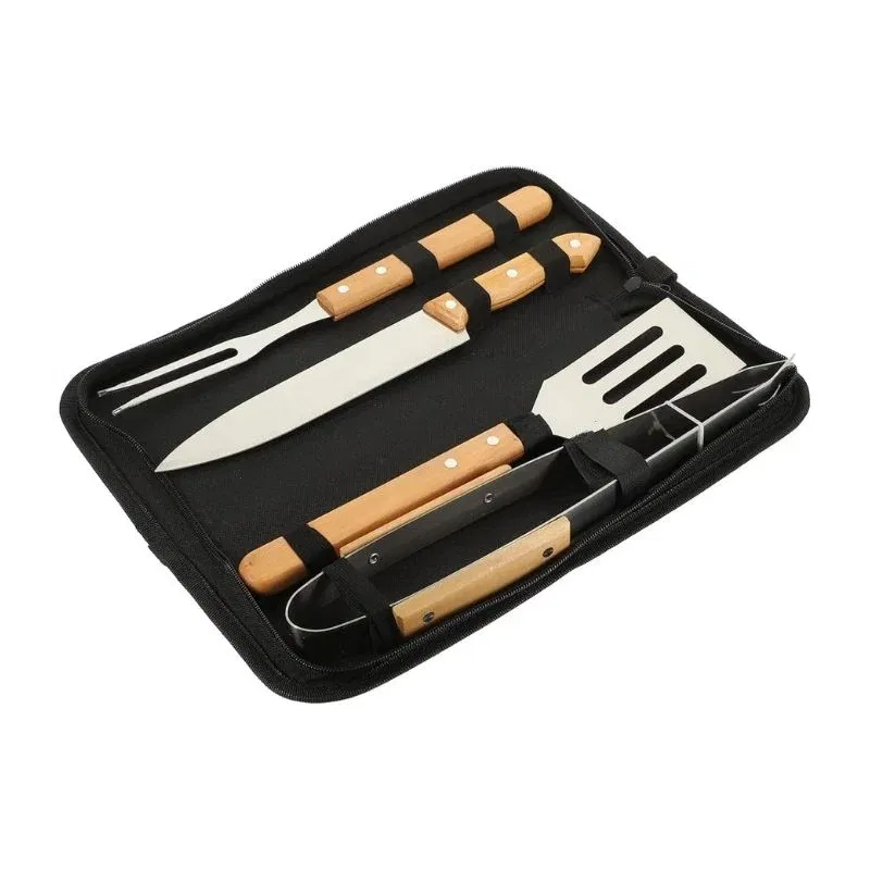 Set 4 ustensile gratar cu husa Oxford [8]