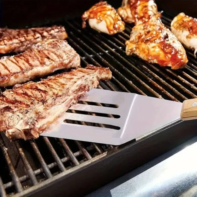 Set 4 ustensile gratar cu husa Oxford [2]