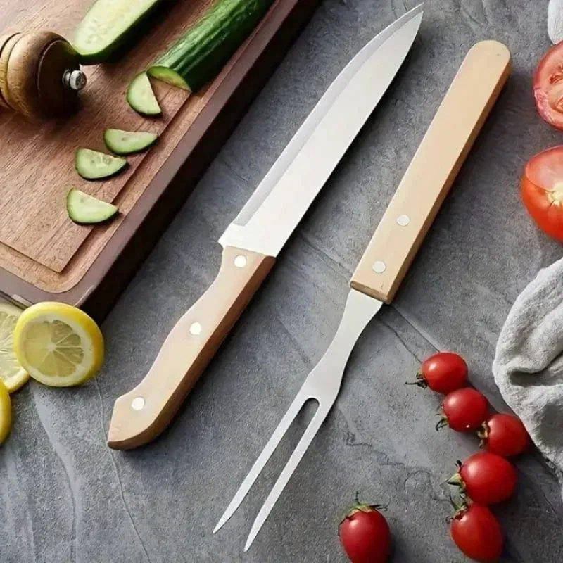 Set 4 ustensile gratar cu husa Oxford [4]