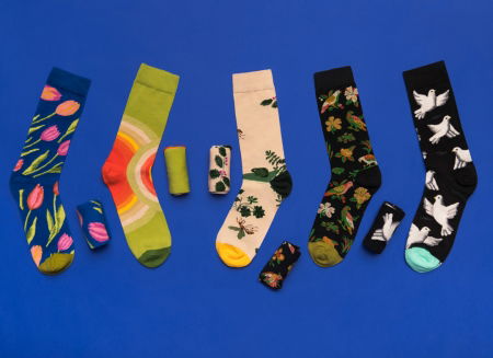 Set 5 perechi sosete colorate Artistice [1]