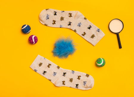 Set 5 perechi sosete colorate Pisici [2]