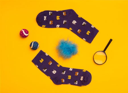 Set 5 perechi sosete colorate Pisici [3]