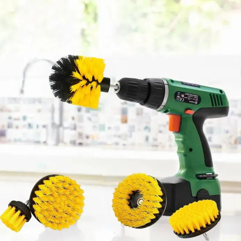 Cele mai noi - Set 5 Perii Curatare Atasabile pentru Bormasina