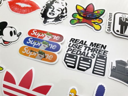 Set 50 stickere amuzante Batause [6]