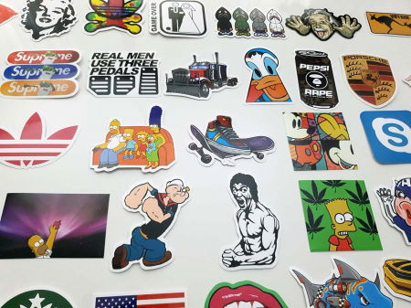 Set 50 stickere amuzante Batause [3]