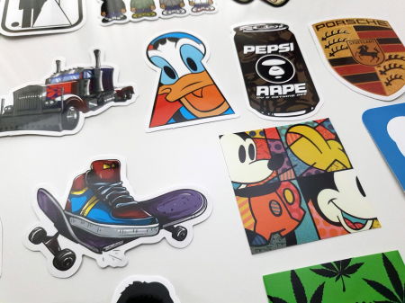 Set 50 stickere amuzante Batause [4]