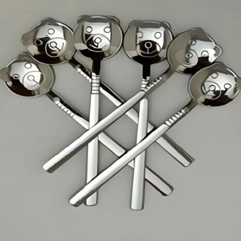 Cadouri Femei - Set 6 lingurite amuzante Bear