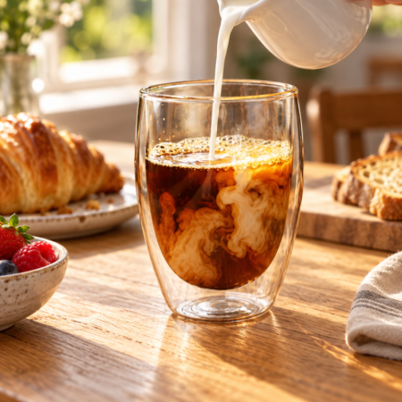 Set 6 Pahare Cafea cu Pereti Dubli 350 ml [4]