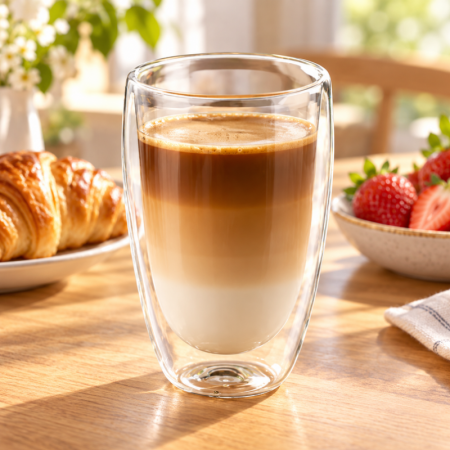 Set 6 Pahare Cafea cu Pereti Dubli 450 ml [2]
