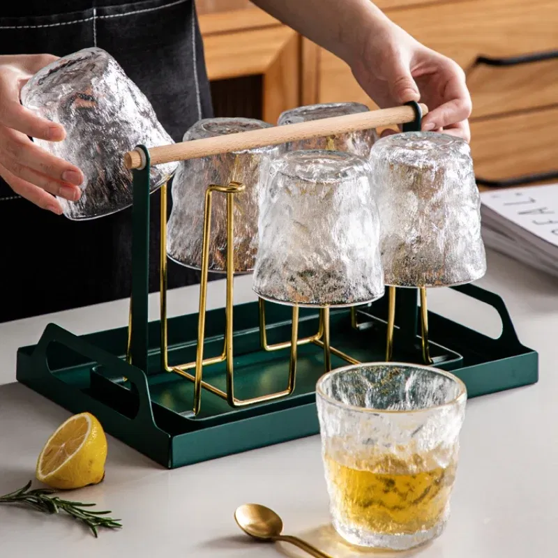 Cadouri pentru Iubit - Set 6 pahare cu efect de gheata, capacitate 300 ml