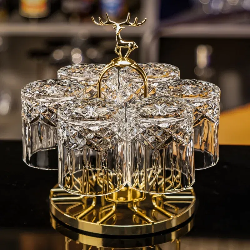 Cadouri de Casa Noua - Set 6 Pahare whiskey Aurora Dream