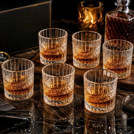 Cadouri pentru Iubit - Set 6 Pahare whiskey Classical