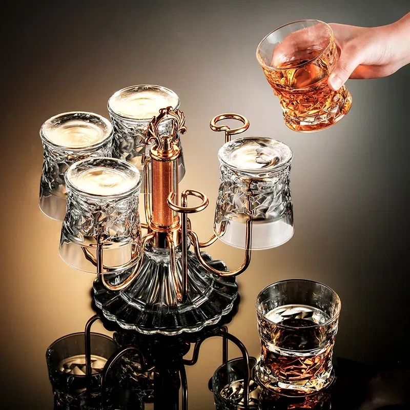 Cadouri pentru Sot - Set 6 pahare whiskey Diamant