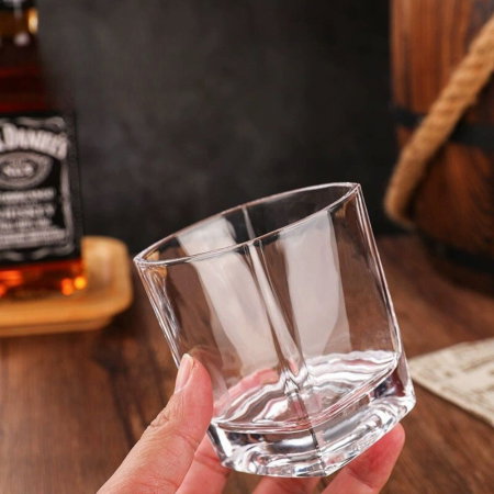 Set 6 Pahare whiskey Large Square [4]