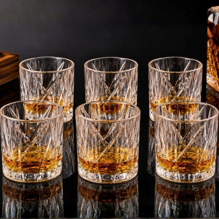 Cadouri de Casa Noua - Set 6 Pahare whiskey Mysterious