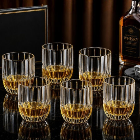Cadouri pentru Tati - Set 6 Pahare whiskey Nobil
