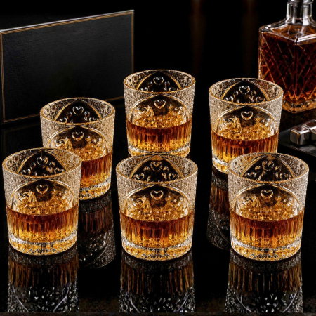 Cadouri pentru Iubit - Set 6 Pahare whiskey Royal