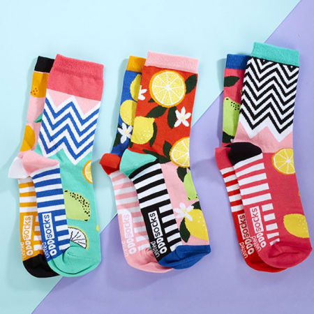 Set 6 sosete colorate Cocktail de citrice [1]