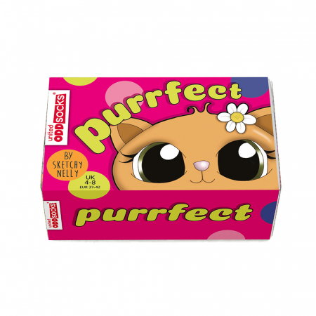 Set 6 sosete colorate Feline Purrfect [2]