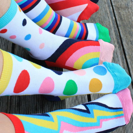 Set 6 sosete colorate Follow Your Rainbow [0]