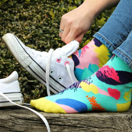 Set 6 sosete colorate Glamazing [0]