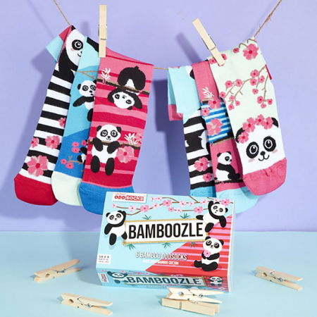 Set 6 sosete colorate Panda Bamboozle [0]