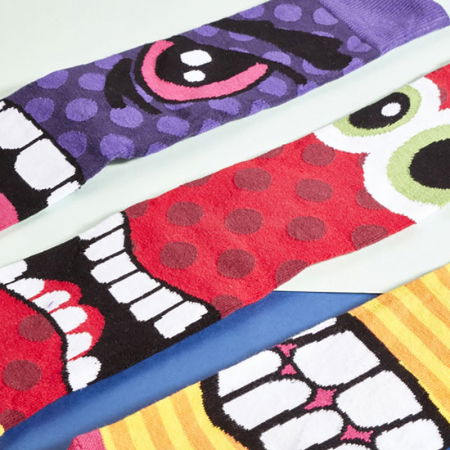 Set 6 Sosete cu Fete Stresate [1]