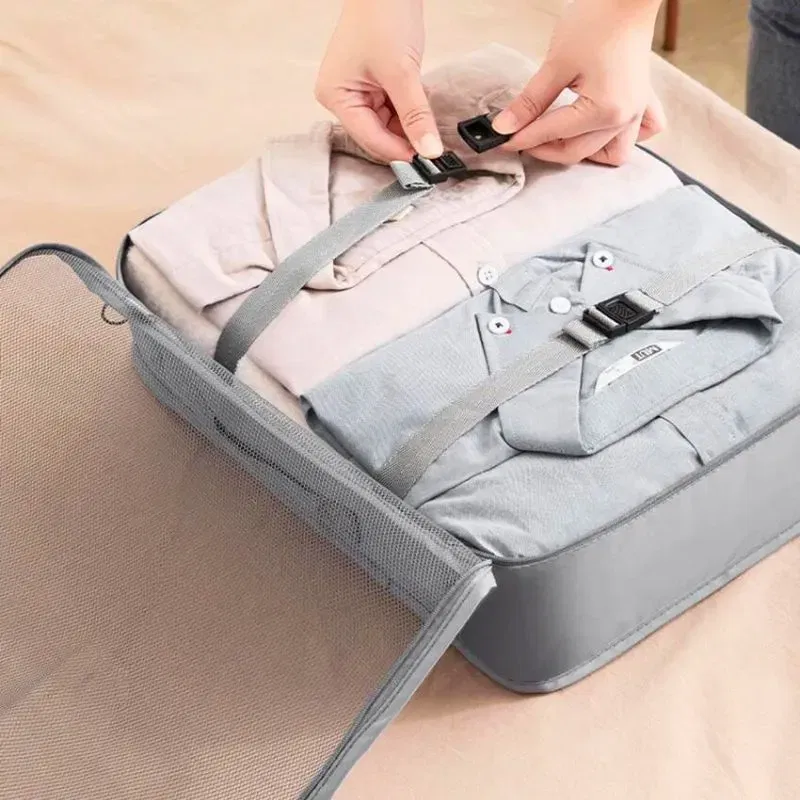 Set 7 huse organizare bagaj Gri [3]