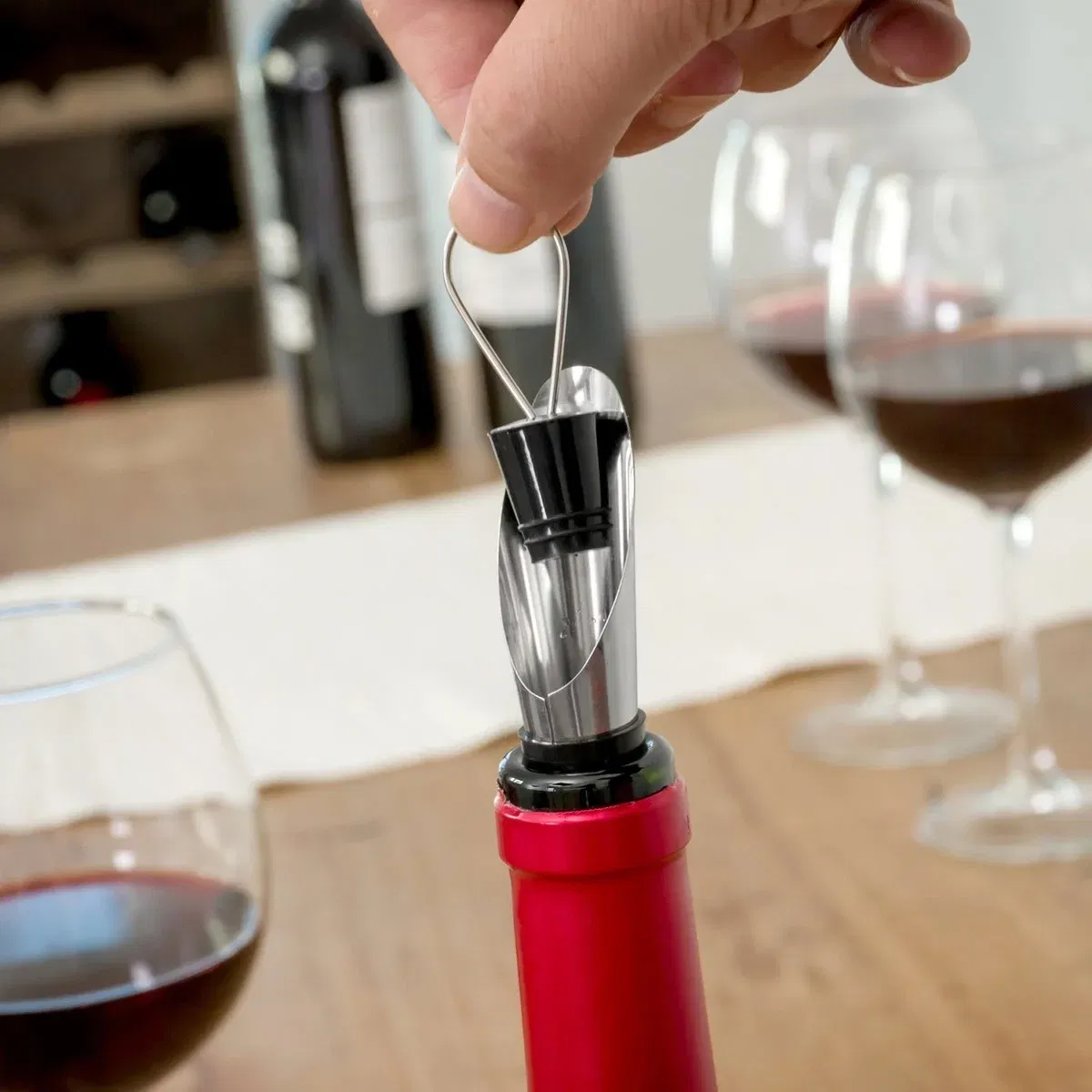 Set accesorii vin pentru sticla de vin [4]