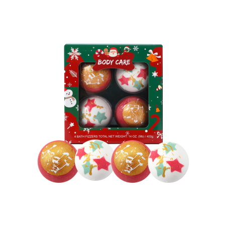 Set Cadou 4 Bombe de Baie, Rasfat de Craciun [5]