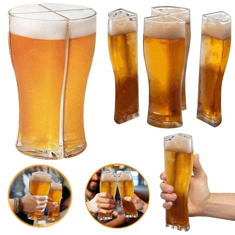 Set cadou 4 pahare bere Cheers [4]