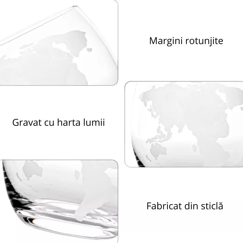 Set cadou 4 Pahare LUX Epique Glob [11]