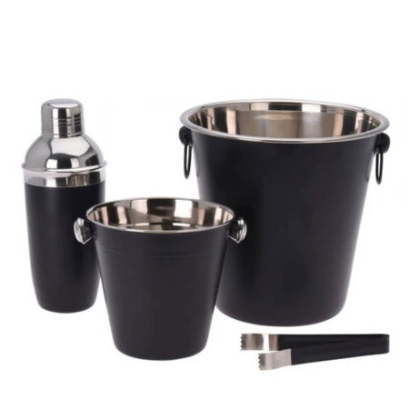 Set cadou Accesorii Bar Black Bartender, 4 piese [1]