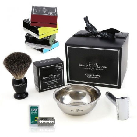 Set cadou barbati My first shaving kit, Edwin Jagger [3]
